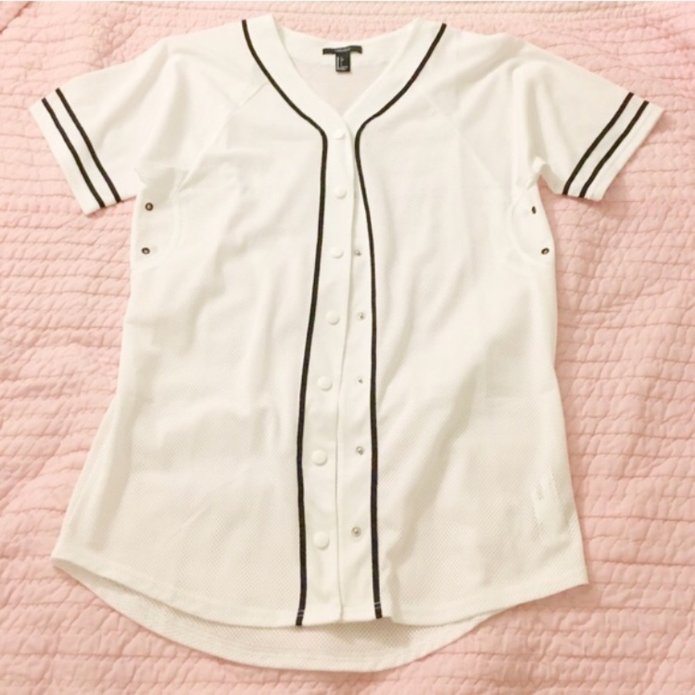 Baseball button up jersey